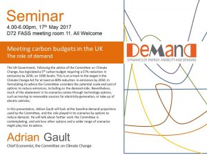 Adrian Gault seminar poster